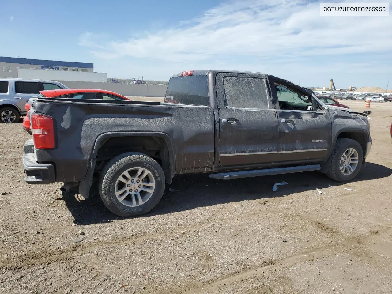 2015 GMC Sierra K1500 Sle VIN: 3GTU2UEC0FG265950 Lot: 72682824