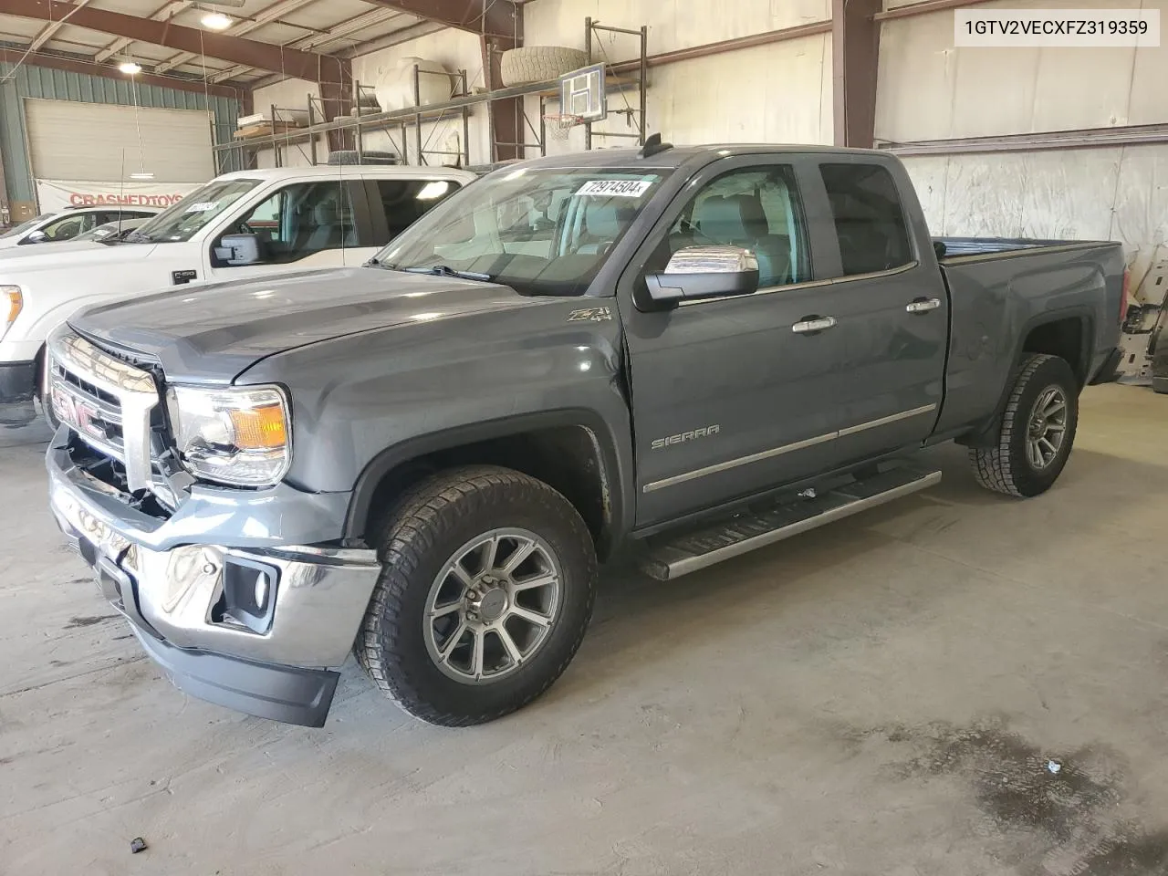 2015 GMC Sierra K1500 Slt VIN: 1GTV2VECXFZ319359 Lot: 72974504