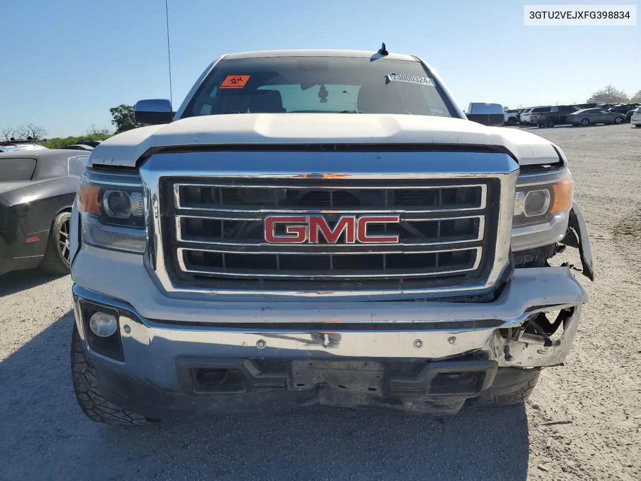 2015 GMC Sierra K1500 Slt VIN: 3GTU2VEJXFG398834 Lot: 73000324