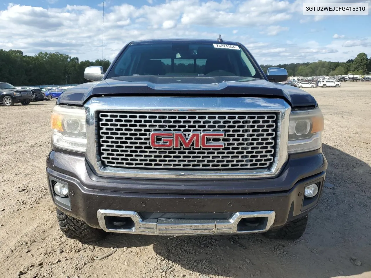 3GTU2WEJ0FG415310 2015 GMC Sierra K1500 Denali