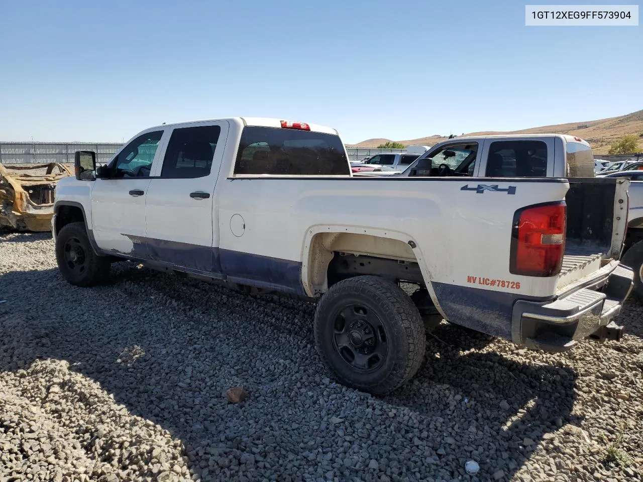 2015 GMC Sierra K2500 Heavy Duty VIN: 1GT12XEG9FF573904 Lot: 73146024