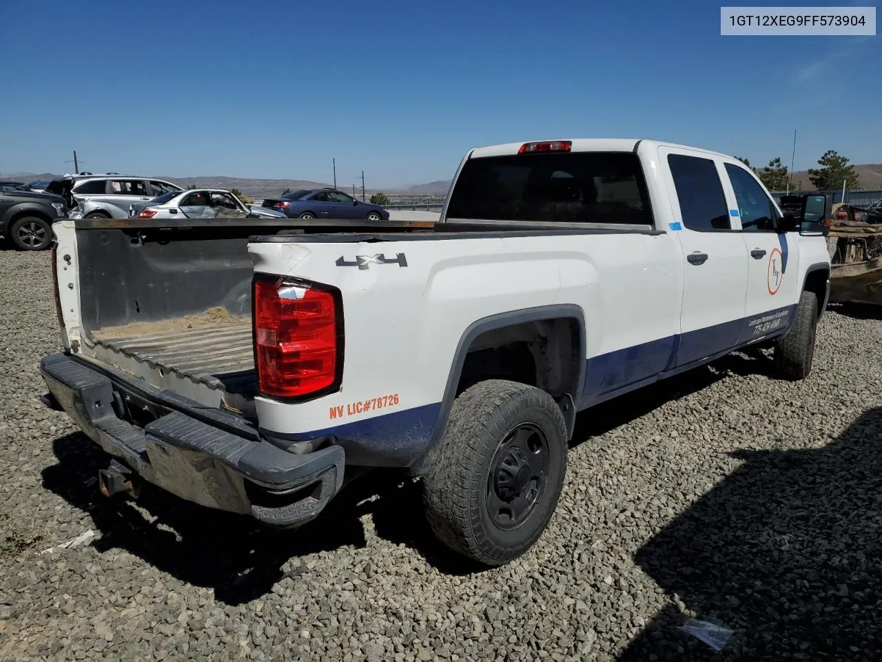 2015 GMC Sierra K2500 Heavy Duty VIN: 1GT12XEG9FF573904 Lot: 73146024