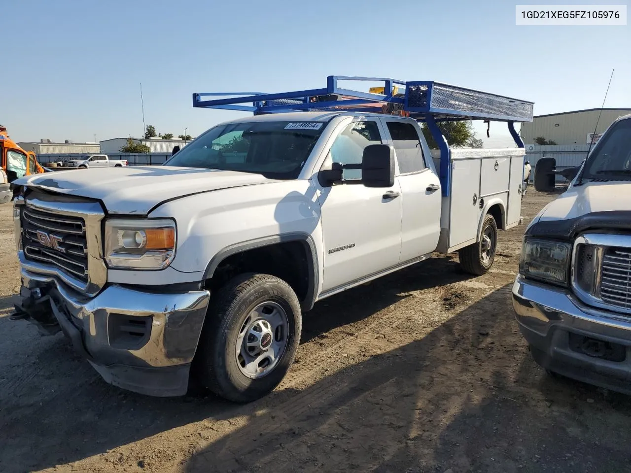 2015 GMC Sierra C2500 Heavy Duty VIN: 1GD21XEG5FZ105976 Lot: 73148854