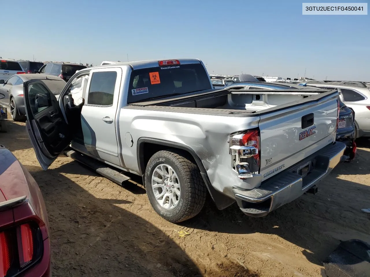 3GTU2UEC1FG450041 2015 GMC Sierra K1500 Sle