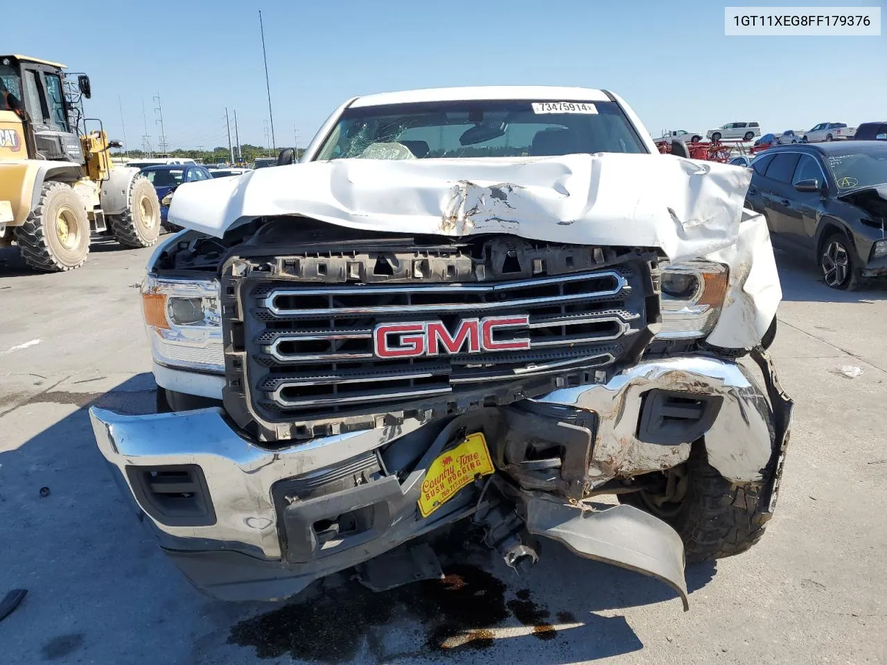 2015 GMC Sierra C2500 Heavy Duty VIN: 1GT11XEG8FF179376 Lot: 73475914