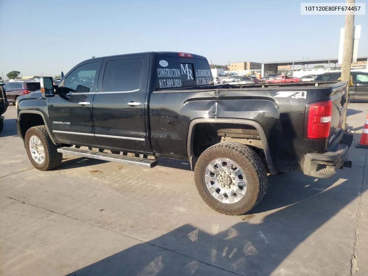 1GT120E80FF674457 2015 GMC Sierra K2500 Denali