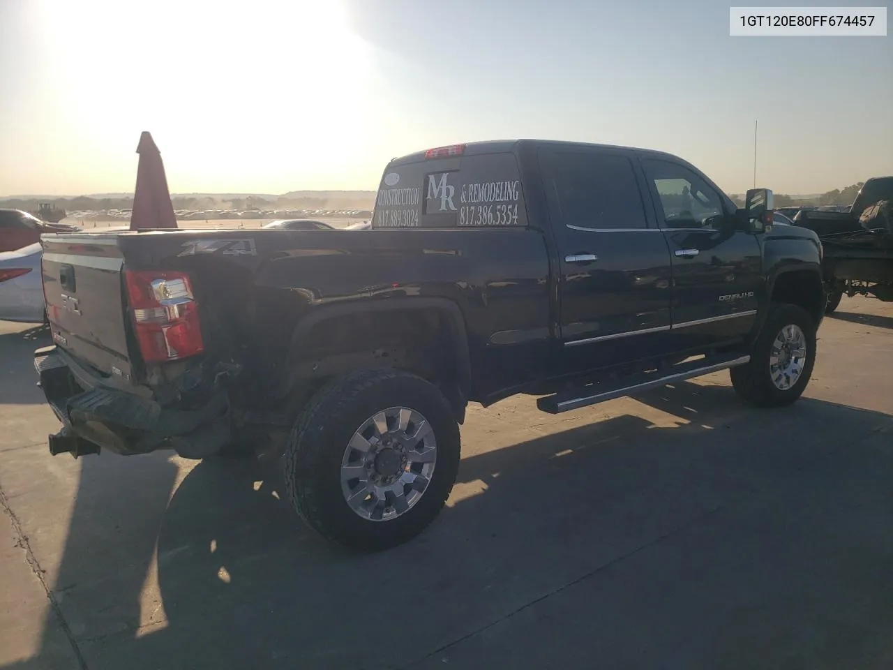 1GT120E80FF674457 2015 GMC Sierra K2500 Denali