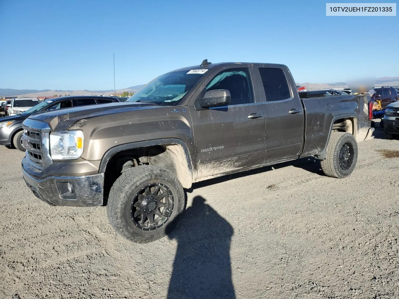 2015 GMC Sierra K1500 Sle VIN: 1GTV2UEH1FZ201335 Lot: 73603714