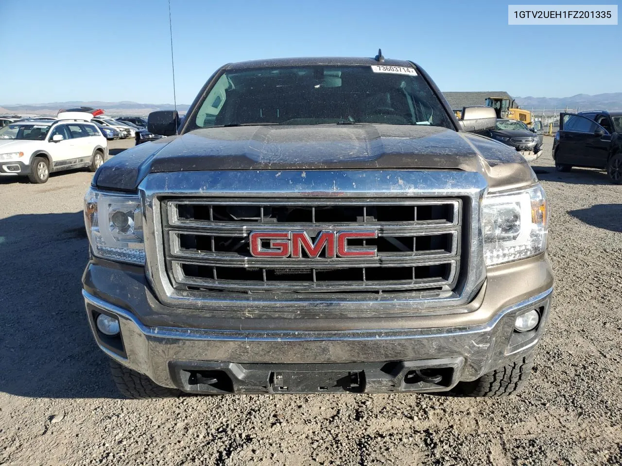 2015 GMC Sierra K1500 Sle VIN: 1GTV2UEH1FZ201335 Lot: 73603714