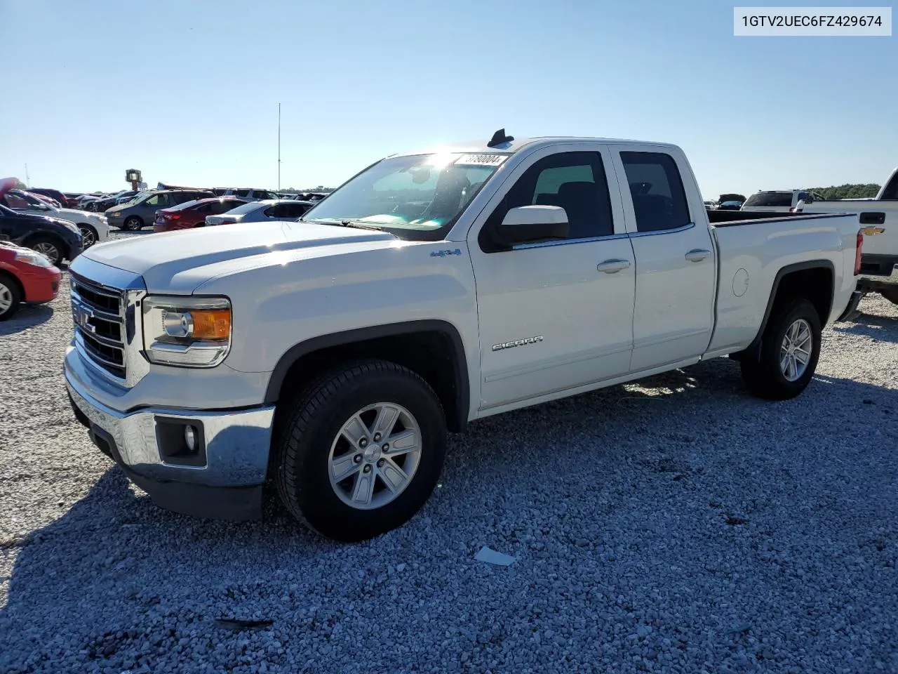 1GTV2UEC6FZ429674 2015 GMC Sierra K1500 Sle