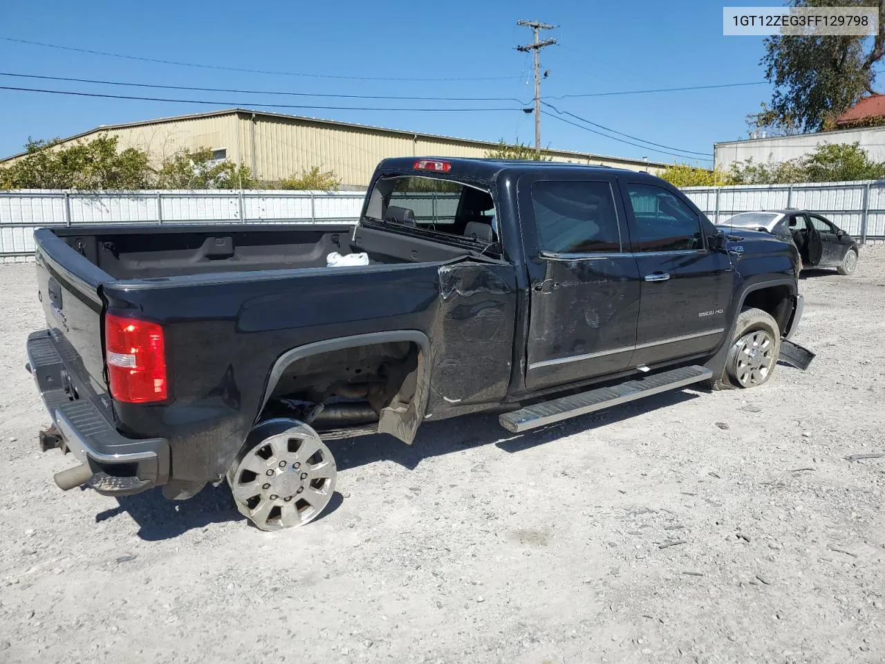 2015 GMC Sierra K2500 Slt VIN: 1GT12ZEG3FF129798 Lot: 73837344