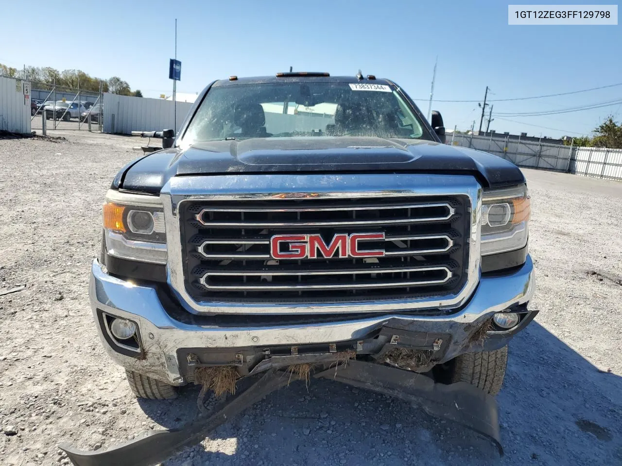 2015 GMC Sierra K2500 Slt VIN: 1GT12ZEG3FF129798 Lot: 73837344