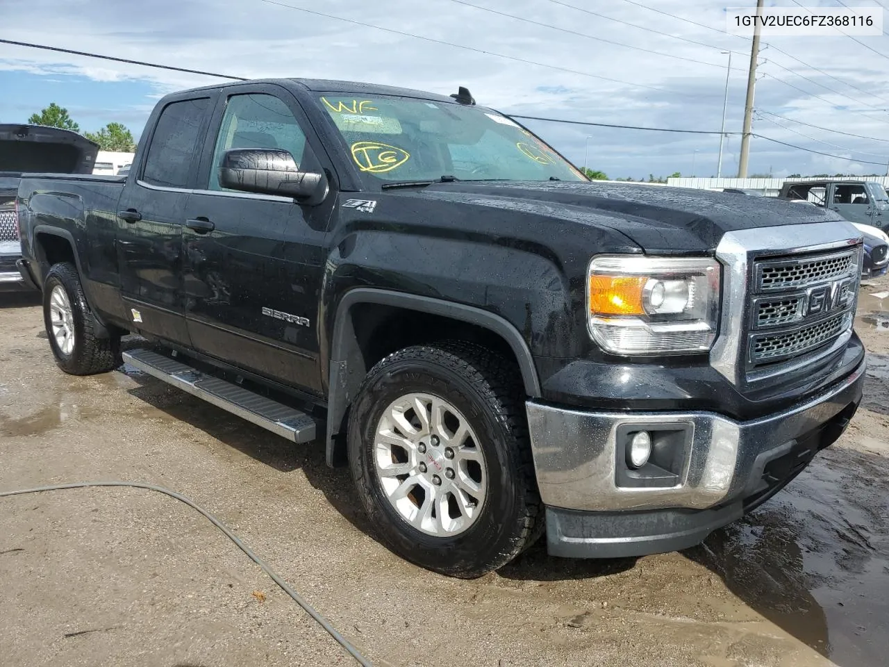 2015 GMC Sierra K1500 Sle VIN: 1GTV2UEC6FZ368116 Lot: 73878874