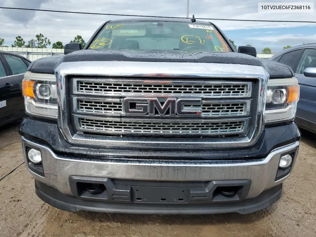 2015 GMC Sierra K1500 Sle VIN: 1GTV2UEC6FZ368116 Lot: 73878874