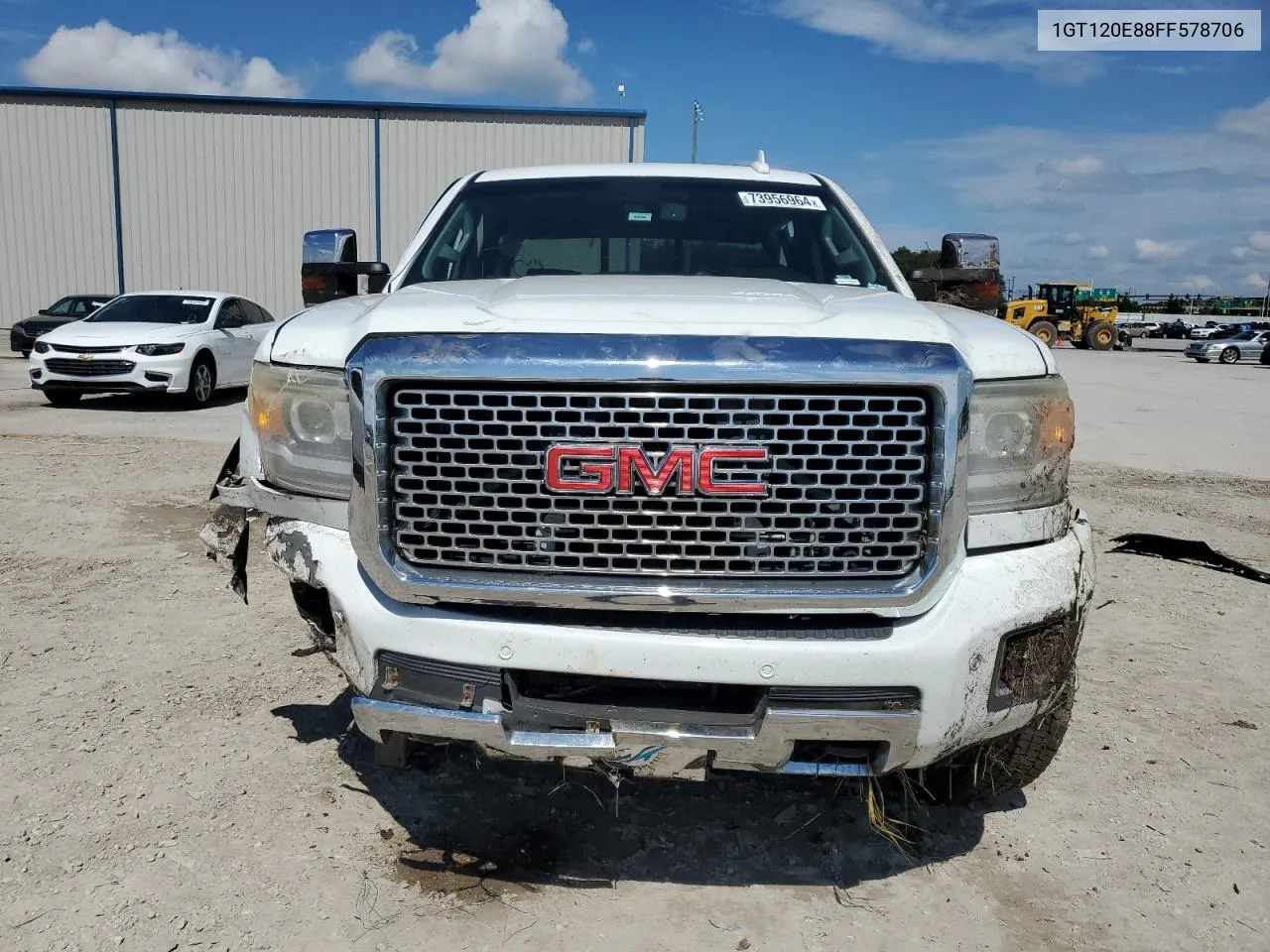 2015 GMC Sierra K2500 Denali VIN: 1GT120E88FF578706 Lot: 73956964