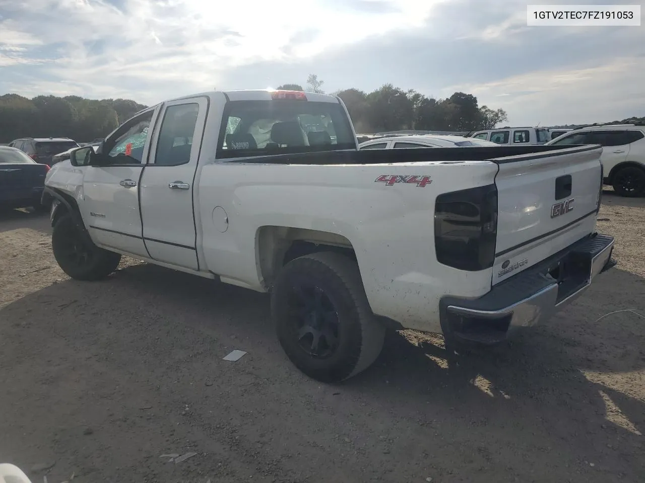 1GTV2TEC7FZ191053 2015 GMC Sierra K1500