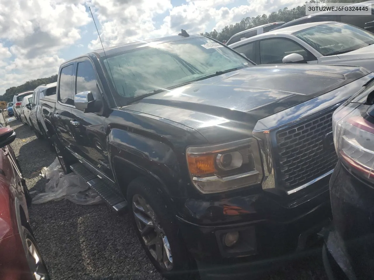 2015 GMC Sierra K1500 Denali VIN: 3GTU2WEJ6FG324445 Lot: 74246044