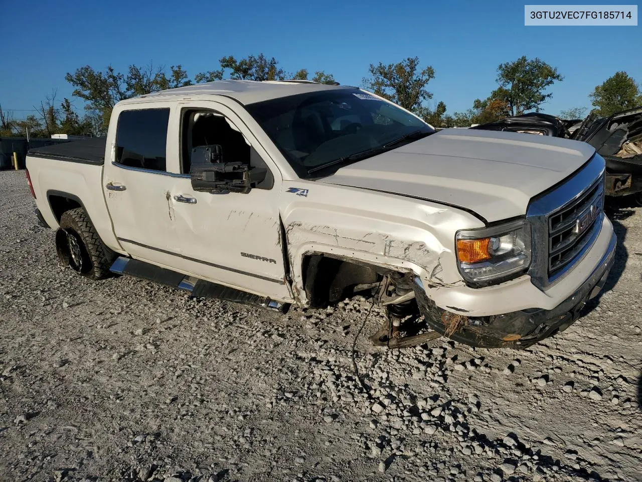 2015 GMC Sierra K1500 Slt VIN: 3GTU2VEC7FG185714 Lot: 74320014