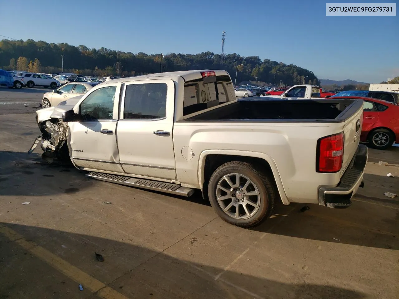 2015 GMC Sierra K1500 Denali VIN: 3GTU2WEC9FG279731 Lot: 74341474