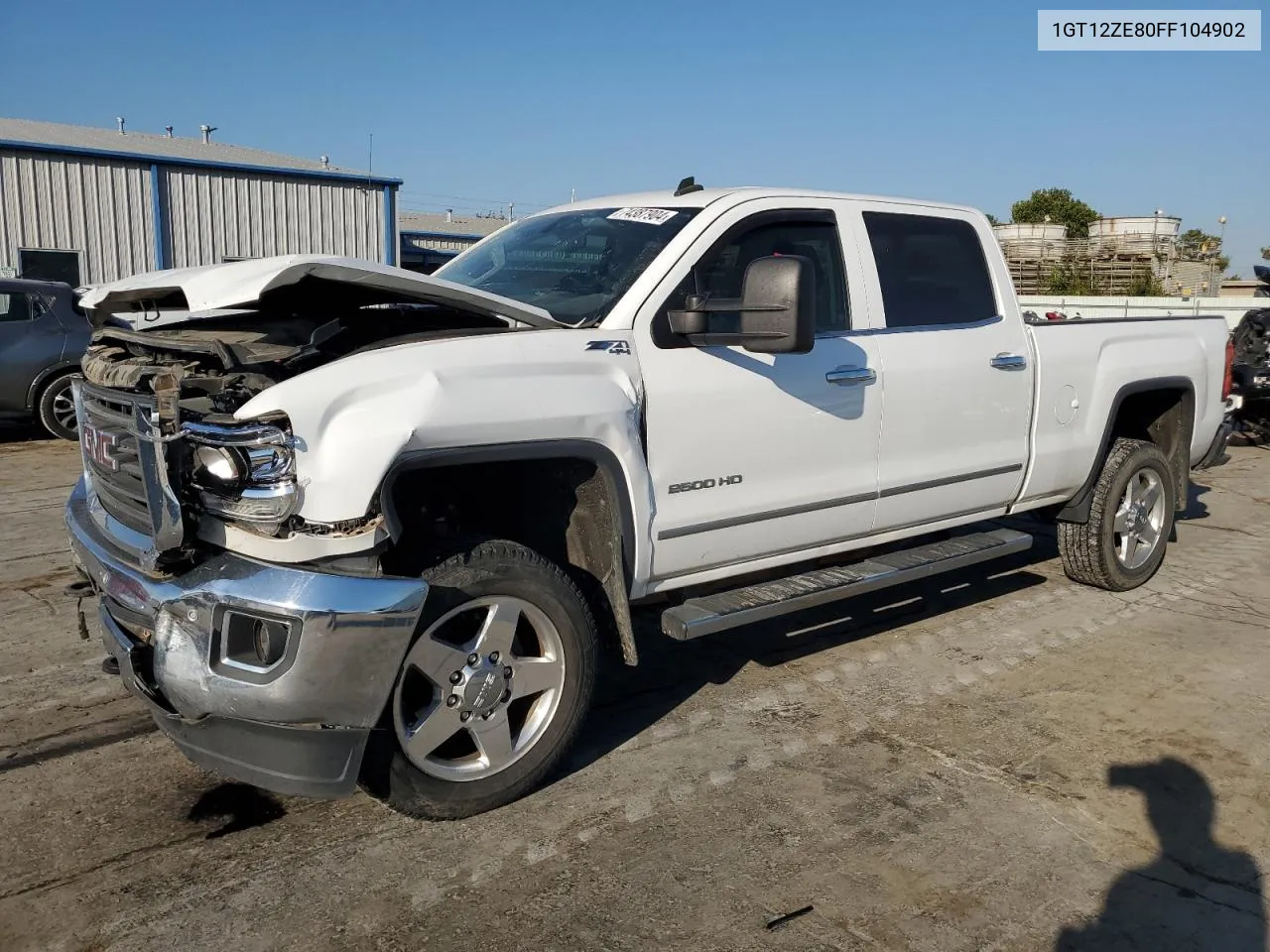 2015 GMC Sierra K2500 Slt VIN: 1GT12ZE80FF104902 Lot: 74387904