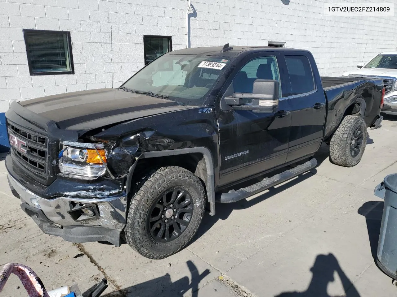 1GTV2UEC2FZ214809 2015 GMC Sierra K1500 Sle