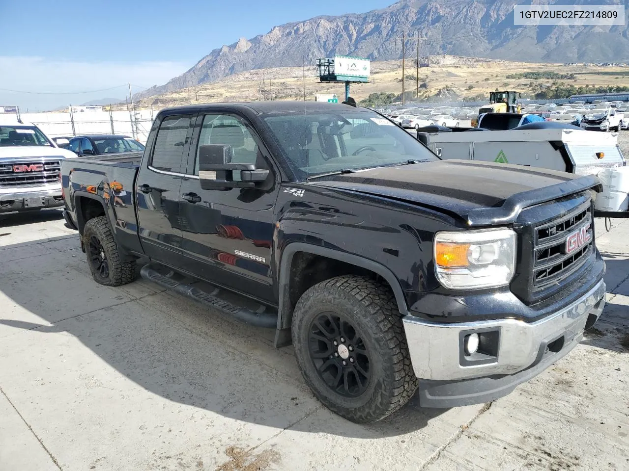 1GTV2UEC2FZ214809 2015 GMC Sierra K1500 Sle