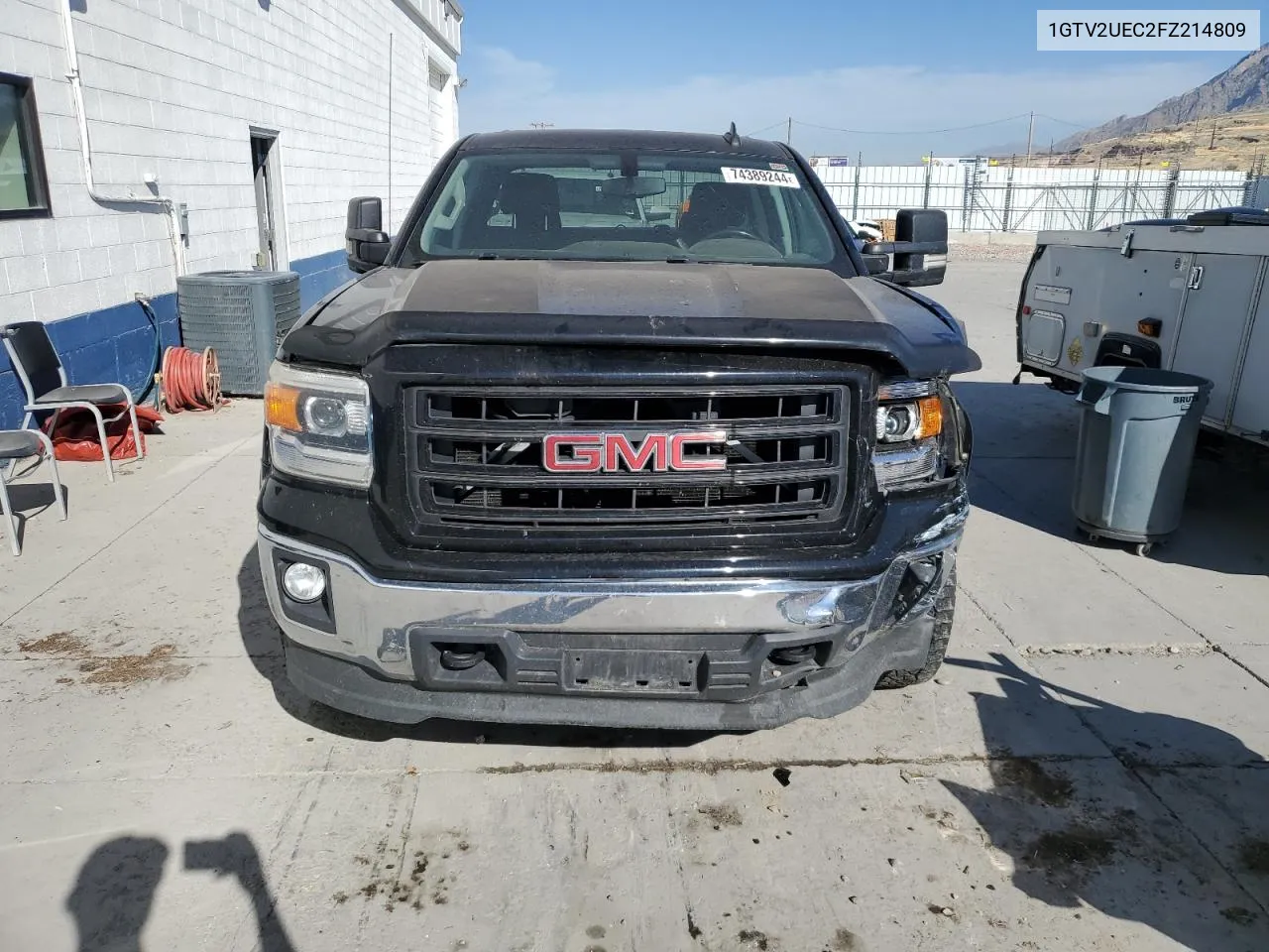 1GTV2UEC2FZ214809 2015 GMC Sierra K1500 Sle