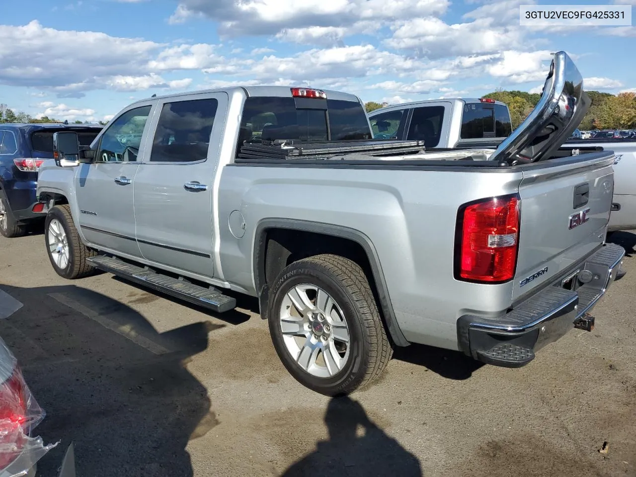 2015 GMC Sierra K1500 Slt VIN: 3GTU2VEC9FG425331 Lot: 74663584