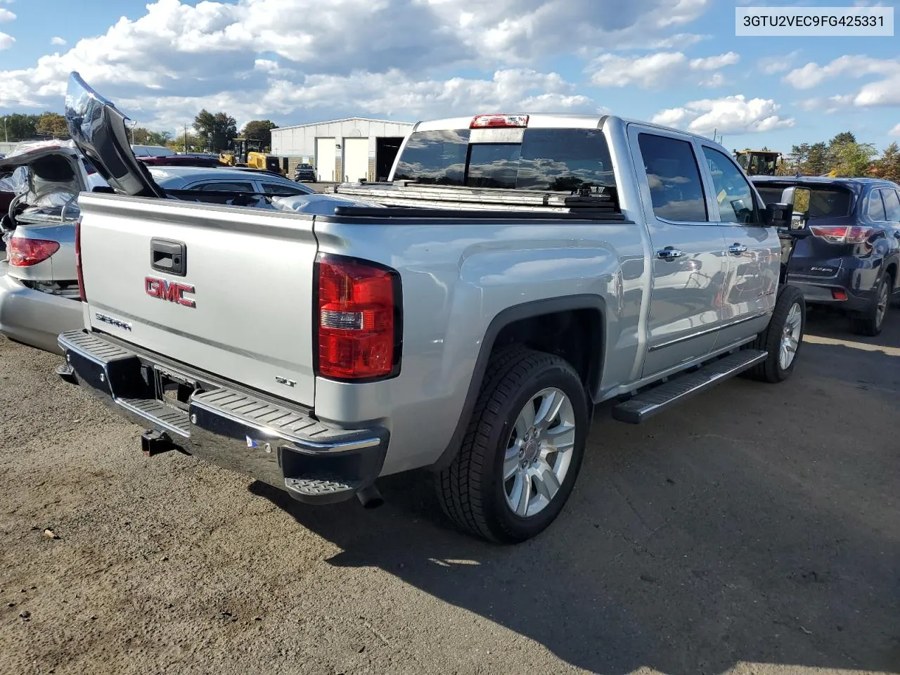 2015 GMC Sierra K1500 Slt VIN: 3GTU2VEC9FG425331 Lot: 74663584