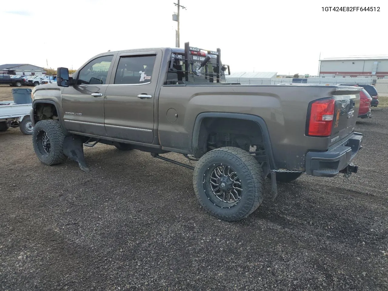 2015 GMC Sierra K3500 Denali VIN: 1GT424E82FF644512 Lot: 74824234