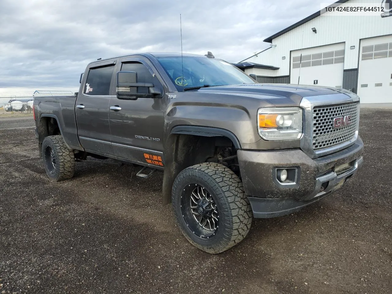 2015 GMC Sierra K3500 Denali VIN: 1GT424E82FF644512 Lot: 74824234