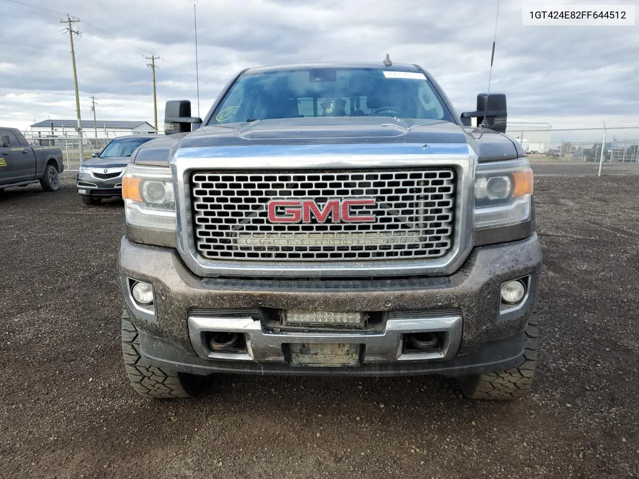 2015 GMC Sierra K3500 Denali VIN: 1GT424E82FF644512 Lot: 74824234