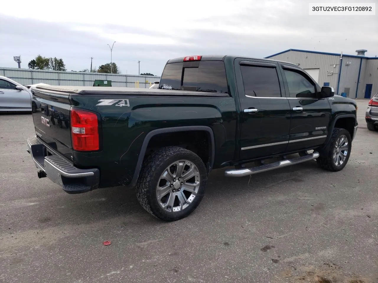 2015 GMC Sierra K1500 Slt VIN: 3GTU2VEC3FG120892 Lot: 74832334