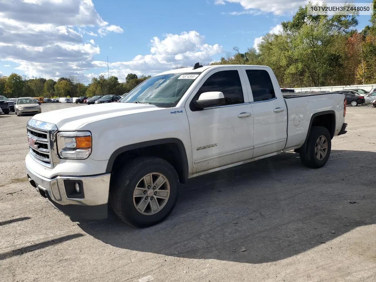 2015 GMC Sierra K1500 Sle VIN: 1GTV2UEH3FZ448050 Lot: 74874344