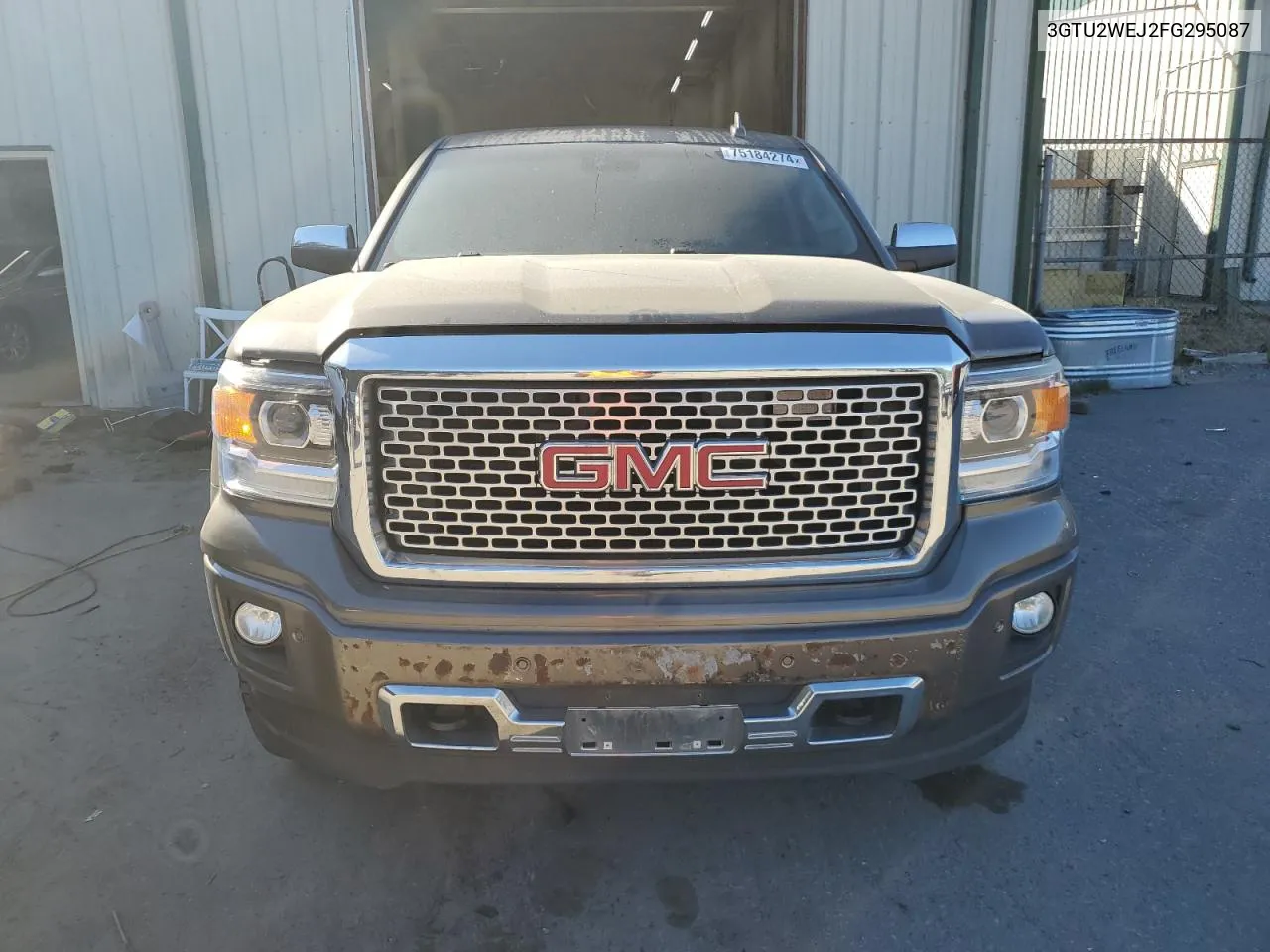 2015 GMC Sierra K1500 Denali VIN: 3GTU2WEJ2FG295087 Lot: 75184274