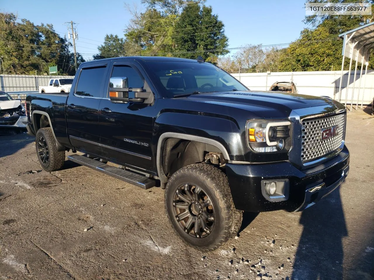 2015 GMC Sierra K2500 Denali VIN: 1GT120E88FF563977 Lot: 75232264