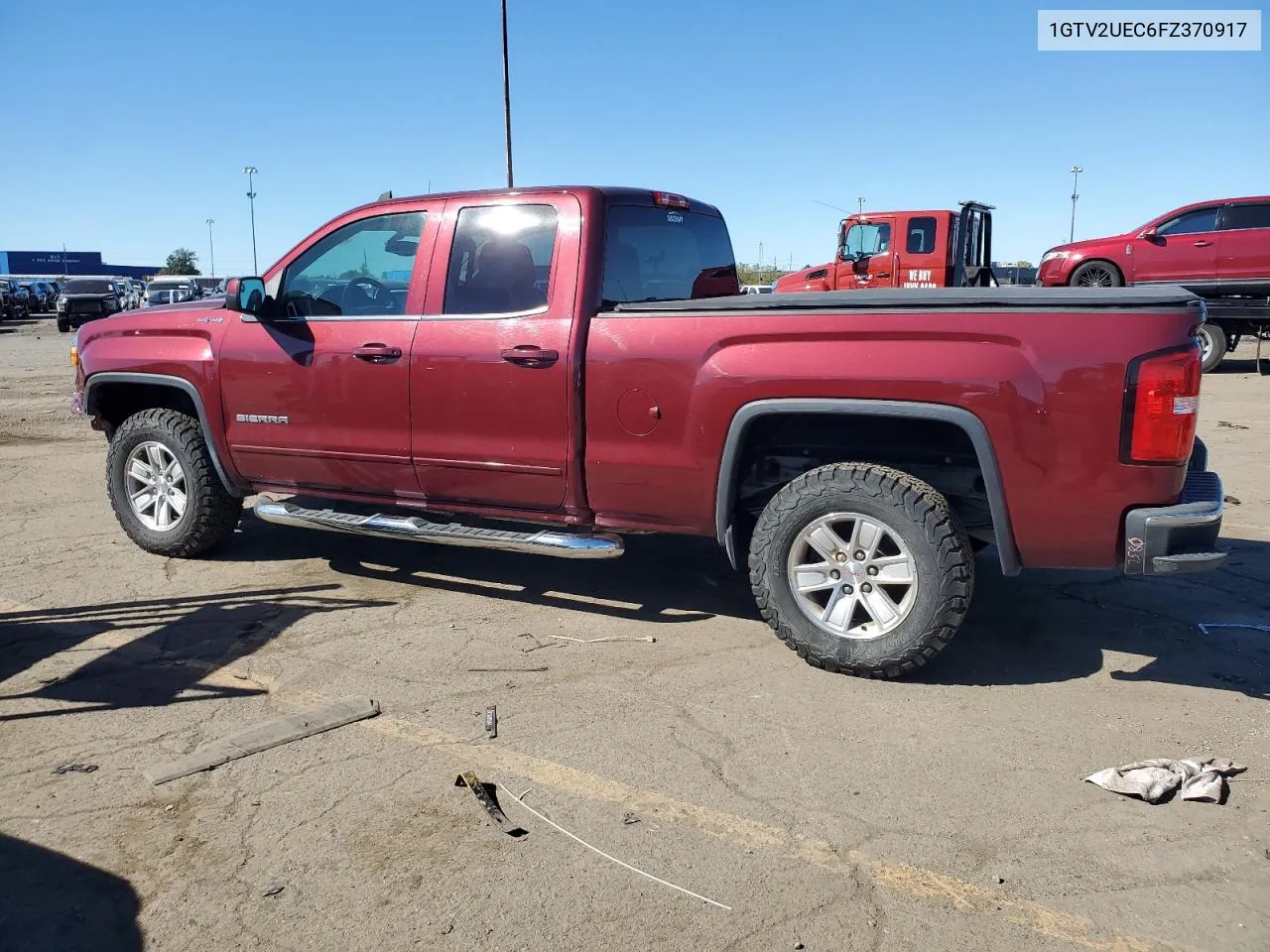 2015 GMC Sierra K1500 Sle VIN: 1GTV2UEC6FZ370917 Lot: 75241924