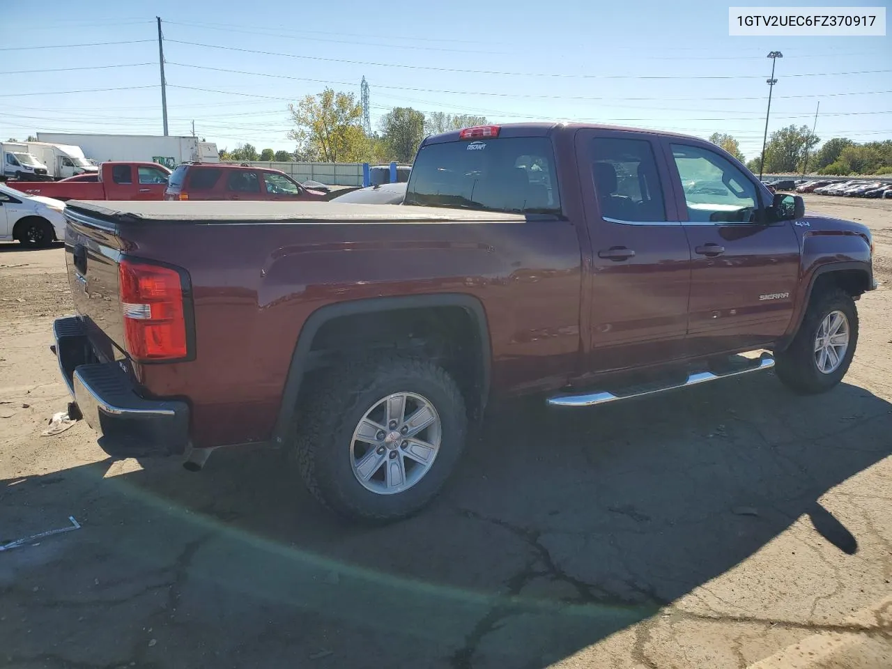 1GTV2UEC6FZ370917 2015 GMC Sierra K1500 Sle