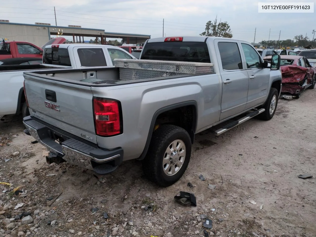 2015 GMC Sierra K2500 Sle VIN: 1GT12YEG0FF191623 Lot: 75281774