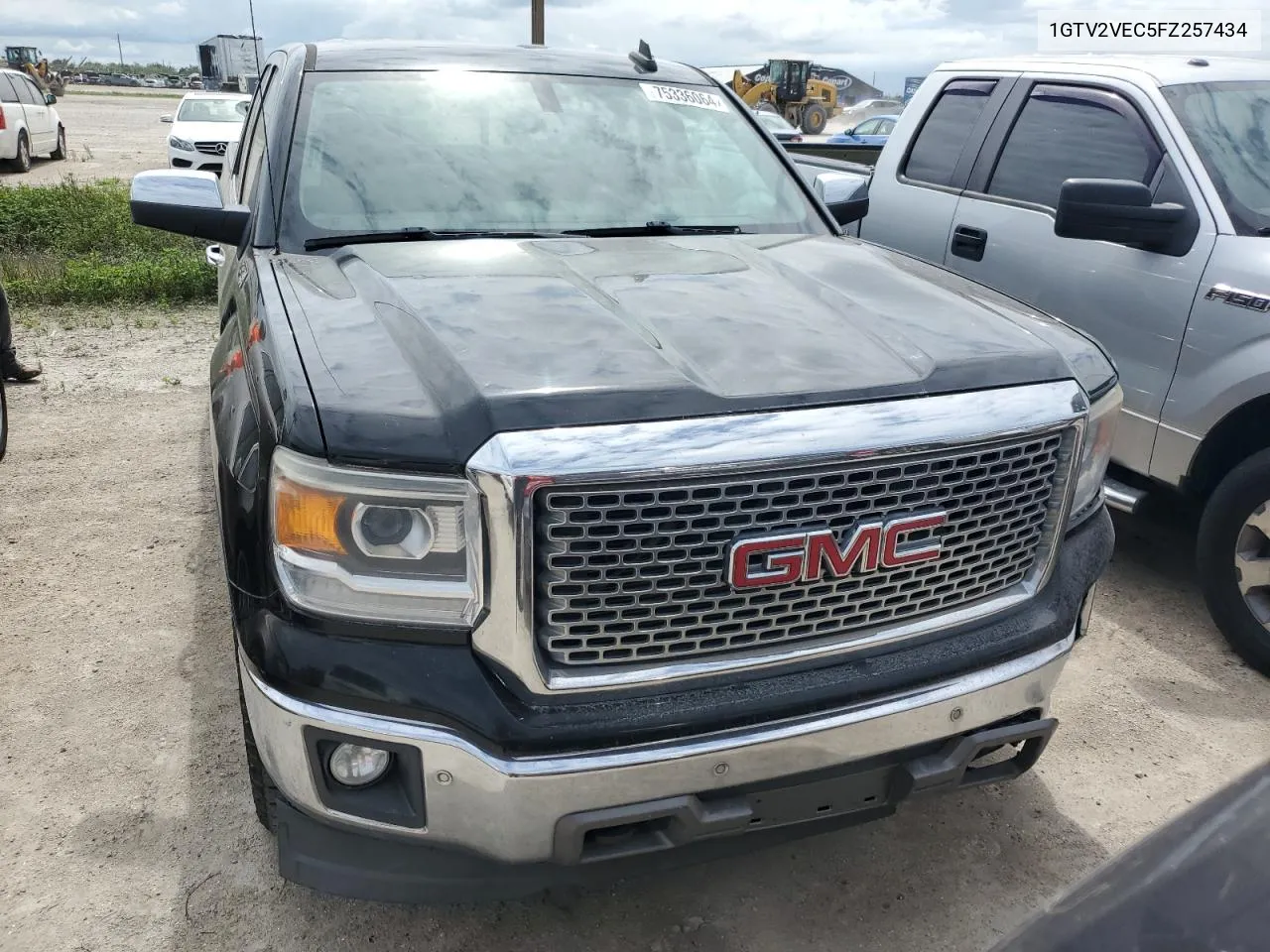 2015 GMC Sierra K1500 Slt VIN: 1GTV2VEC5FZ257434 Lot: 75336064