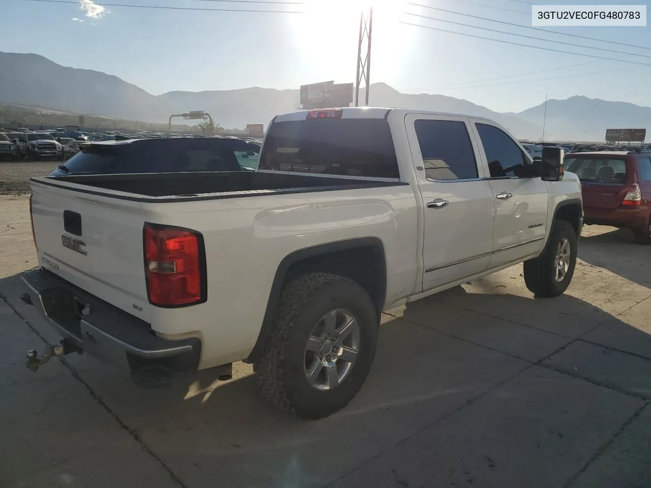 2015 GMC Sierra K1500 Slt VIN: 3GTU2VEC0FG480783 Lot: 75336744