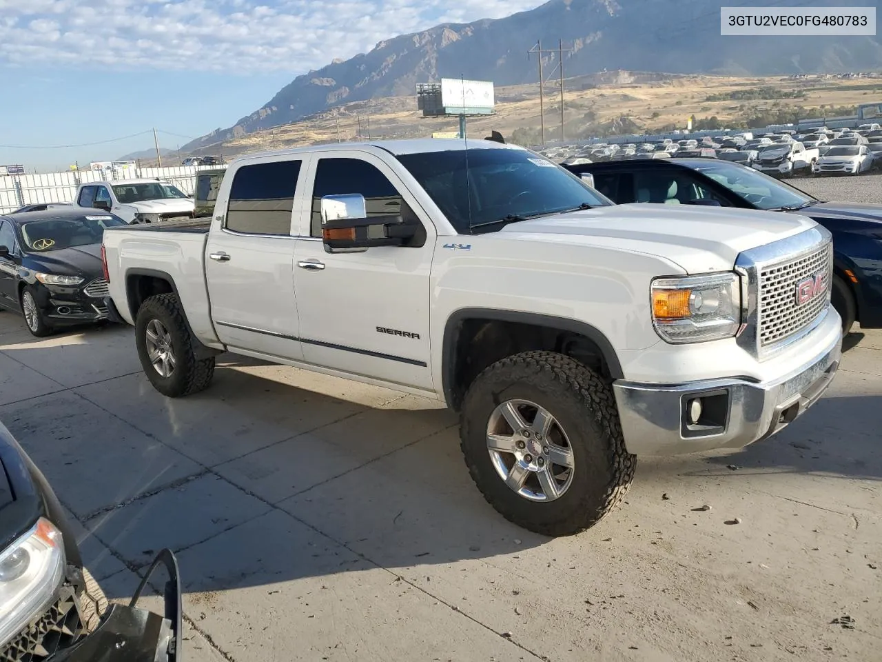 2015 GMC Sierra K1500 Slt VIN: 3GTU2VEC0FG480783 Lot: 75336744