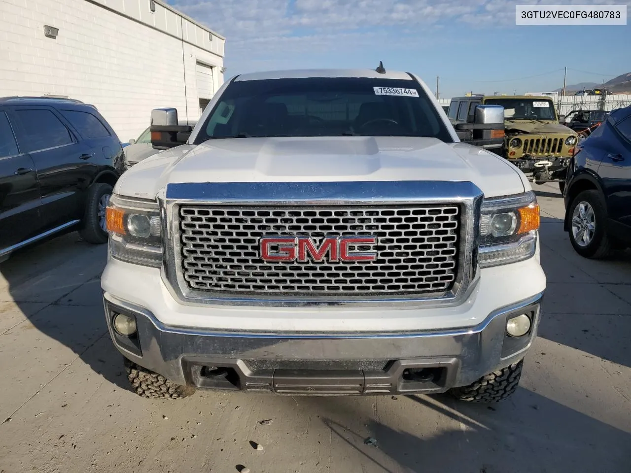 2015 GMC Sierra K1500 Slt VIN: 3GTU2VEC0FG480783 Lot: 75336744