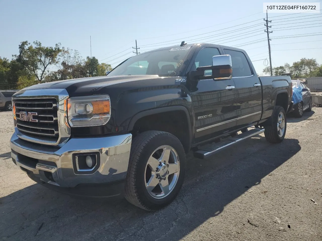 2015 GMC Sierra K2500 Slt VIN: 1GT12ZEG4FF160722 Lot: 75458644