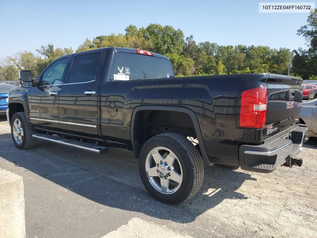 2015 GMC Sierra K2500 Slt VIN: 1GT12ZEG4FF160722 Lot: 75458644