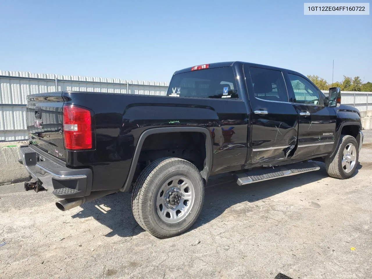 2015 GMC Sierra K2500 Slt VIN: 1GT12ZEG4FF160722 Lot: 75458644