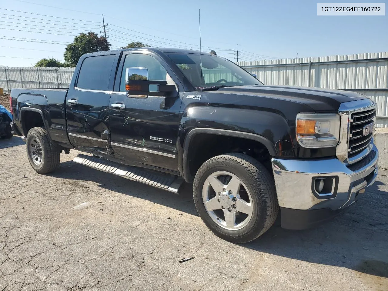 2015 GMC Sierra K2500 Slt VIN: 1GT12ZEG4FF160722 Lot: 75458644