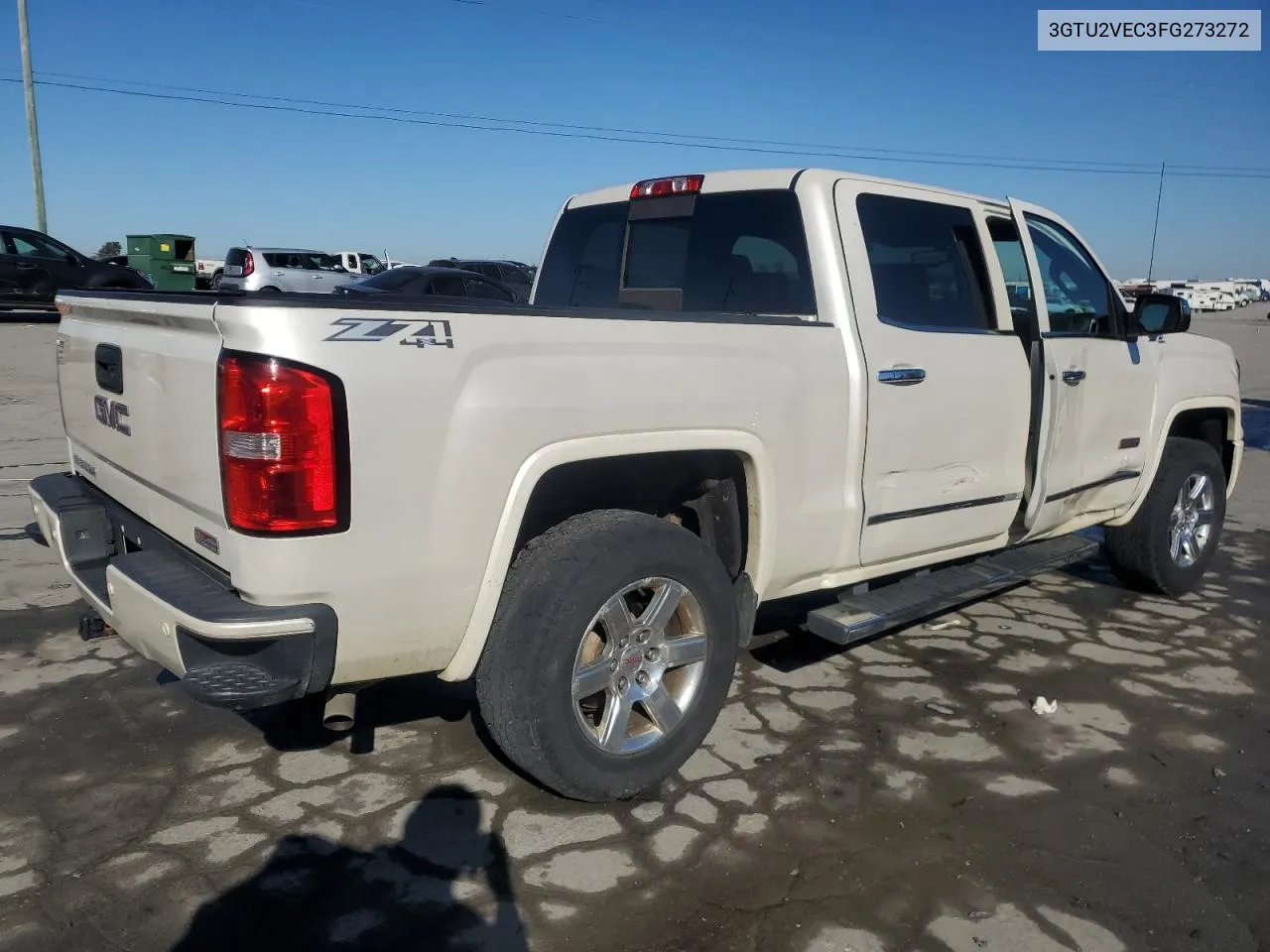 2015 GMC Sierra K1500 Slt VIN: 3GTU2VEC3FG273272 Lot: 75548154