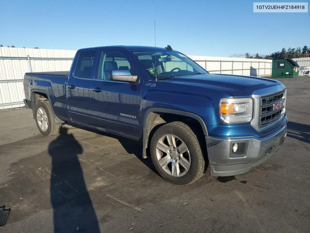 1GTV2UEH4FZ184918 2015 GMC Sierra K1500 Sle