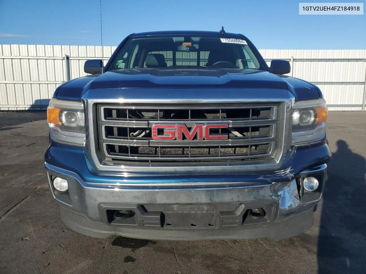 1GTV2UEH4FZ184918 2015 GMC Sierra K1500 Sle